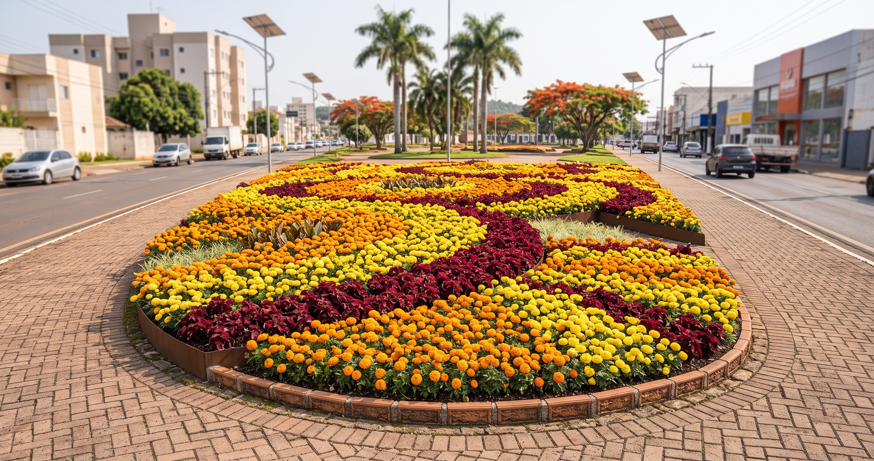 Mudas de Marigold (Tagetes) EMRA