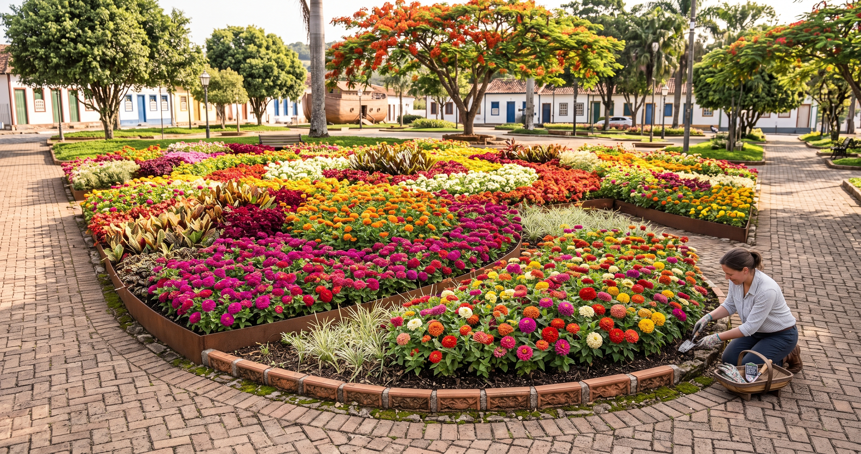Mudas de Zinnia EMRA